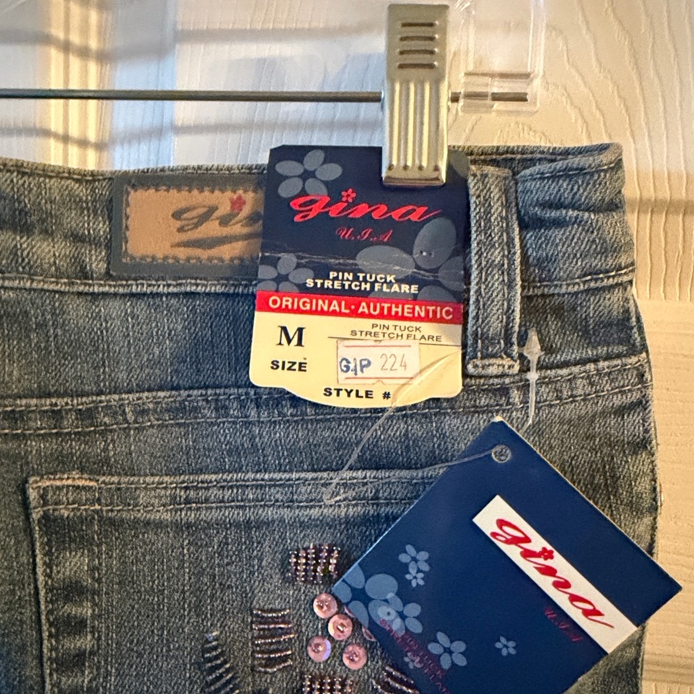 Women's Authentic Blue Flare Jeans